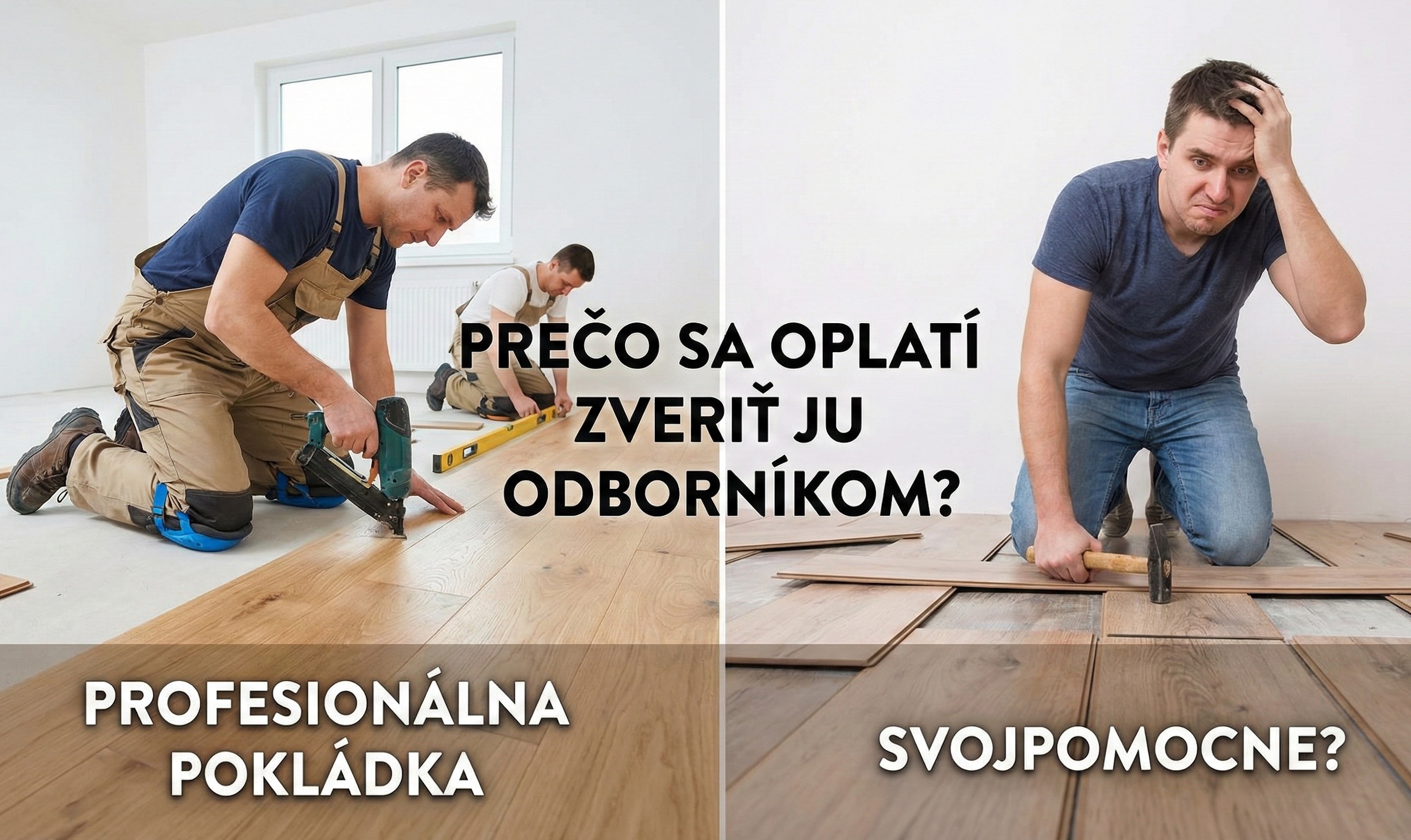 Profesionálna pokládka podlahy: Prečo sa oplatí zveriť ju odborníkom